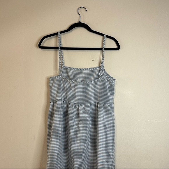 Urban Renewal Remnants Check Tiered Midi Dress - Picture 6 of 10